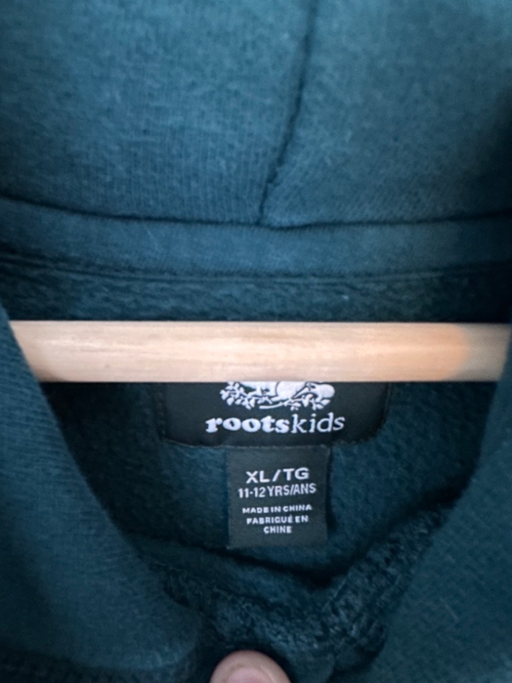 Kids Roots Hoody Size 10-12 - Picture 3 of 3